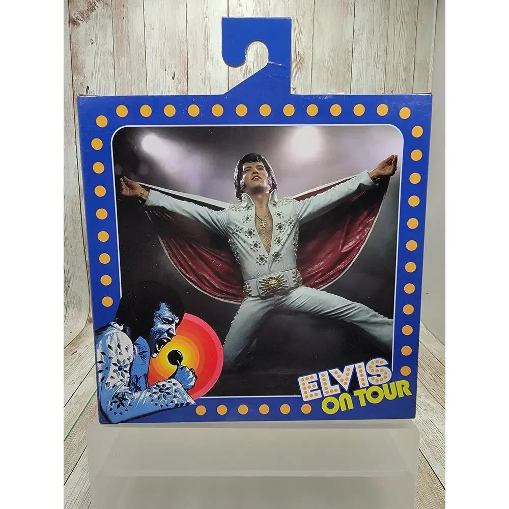 NECA Elvis Presley On Tour Live 1972 Commemorative 7 Inch Music Action Figure